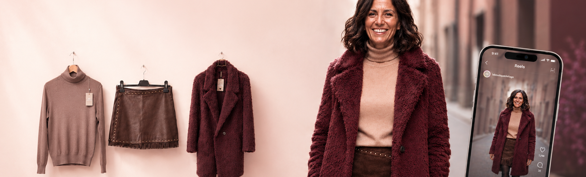 AI content production — fashion brand result