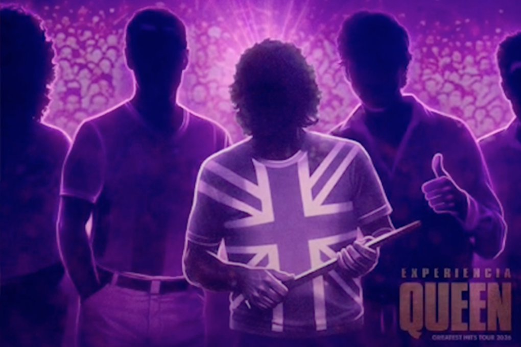 Experiencia Queen Remember Wembley 86 — show poster with tribute artist photography